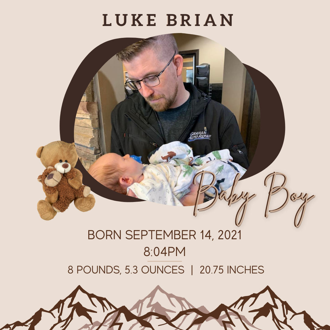 Baby Announcement: Baby Luke!