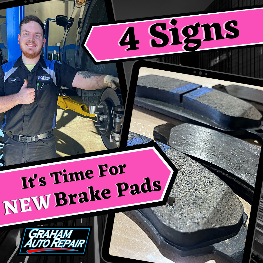 4 Signs It's Time For New Brake Pads