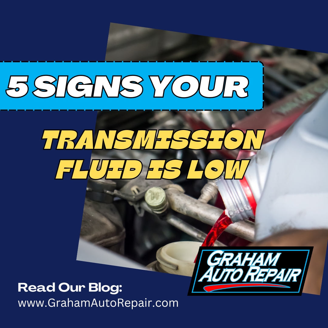 5 Signs Transmission Fluid is Low