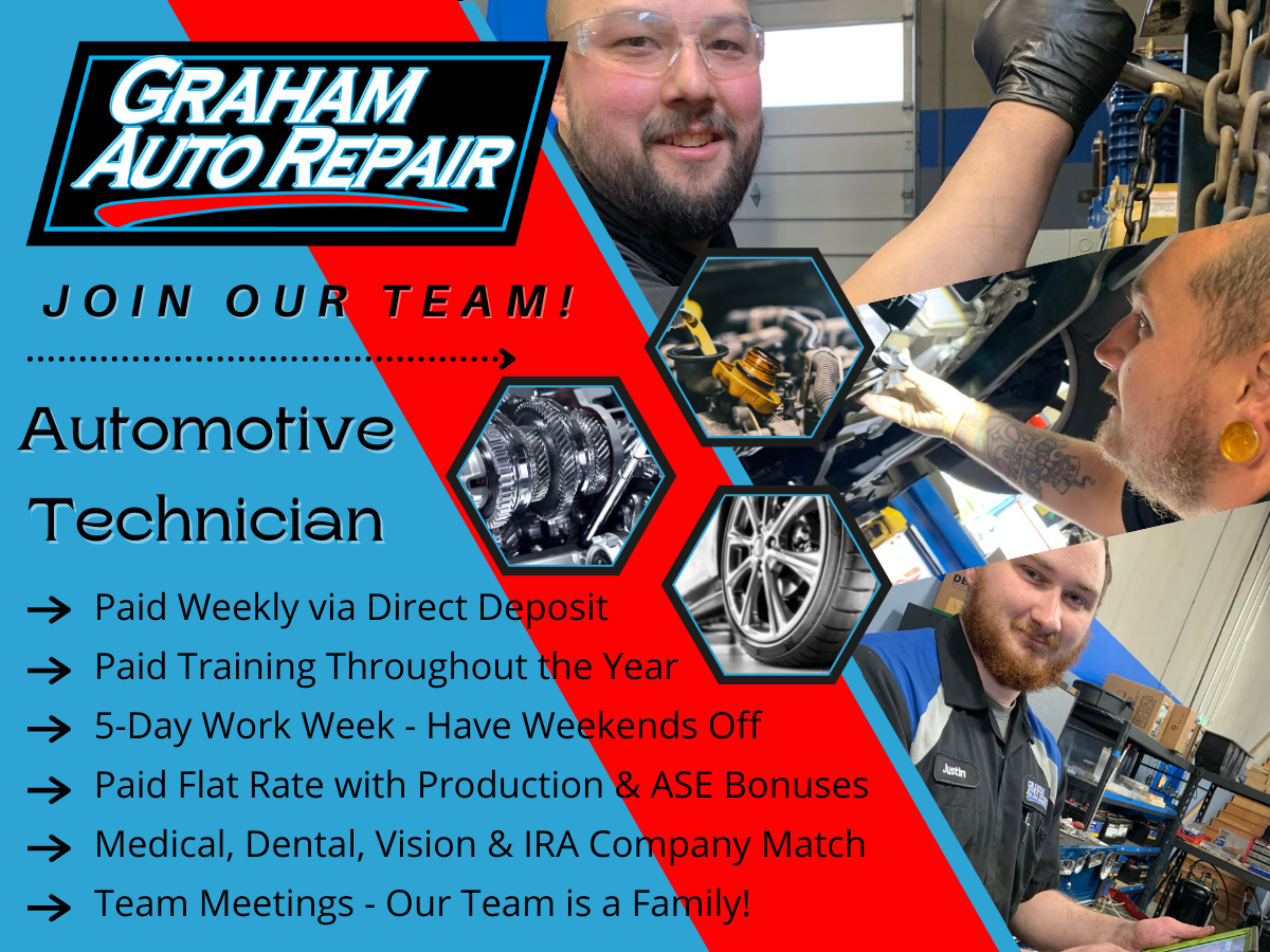 Automotive Technician Job at Graham Auto Repair