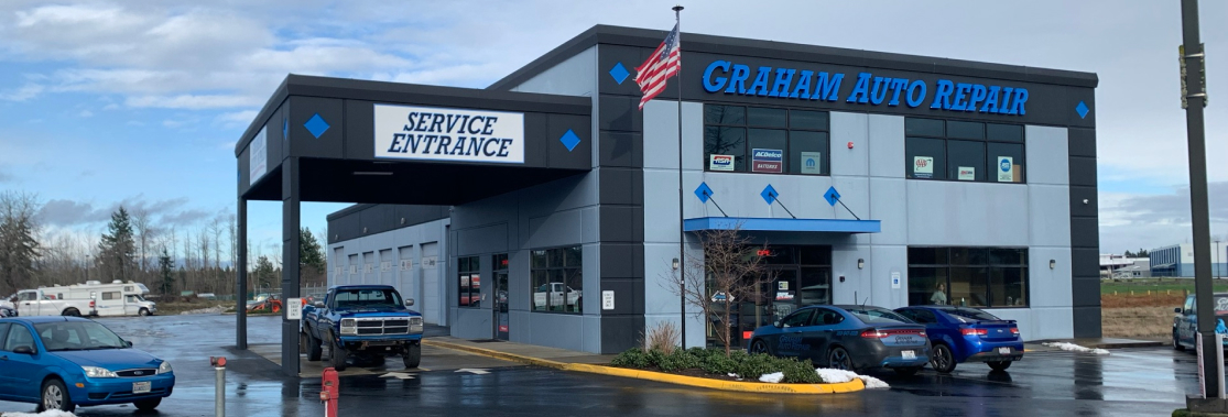 Graham Auto Repair - our building outside