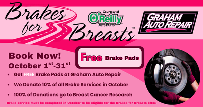 Brakes for Breasts Service | Graham Auto Repair