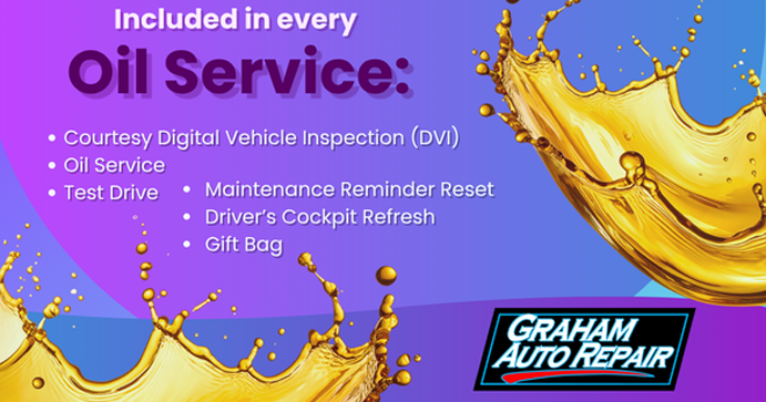 Oil Services at Graham Auto Repair | Graham Auto Repair
