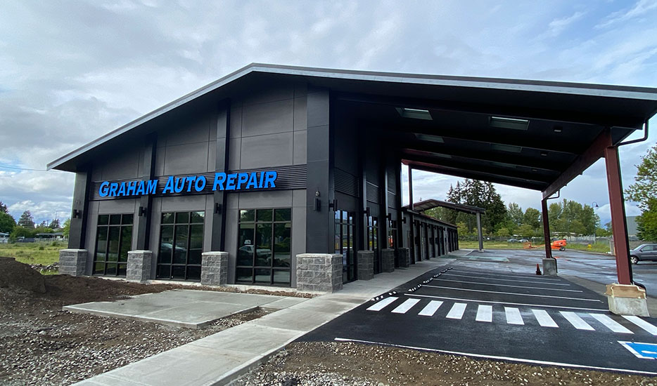 Graham Auto Repair - our new location at Yelm, WA 