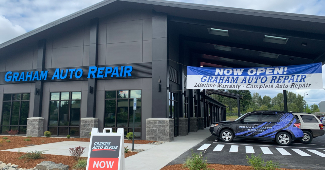 Graham Auto Repair - our new location at Yelm, WA 